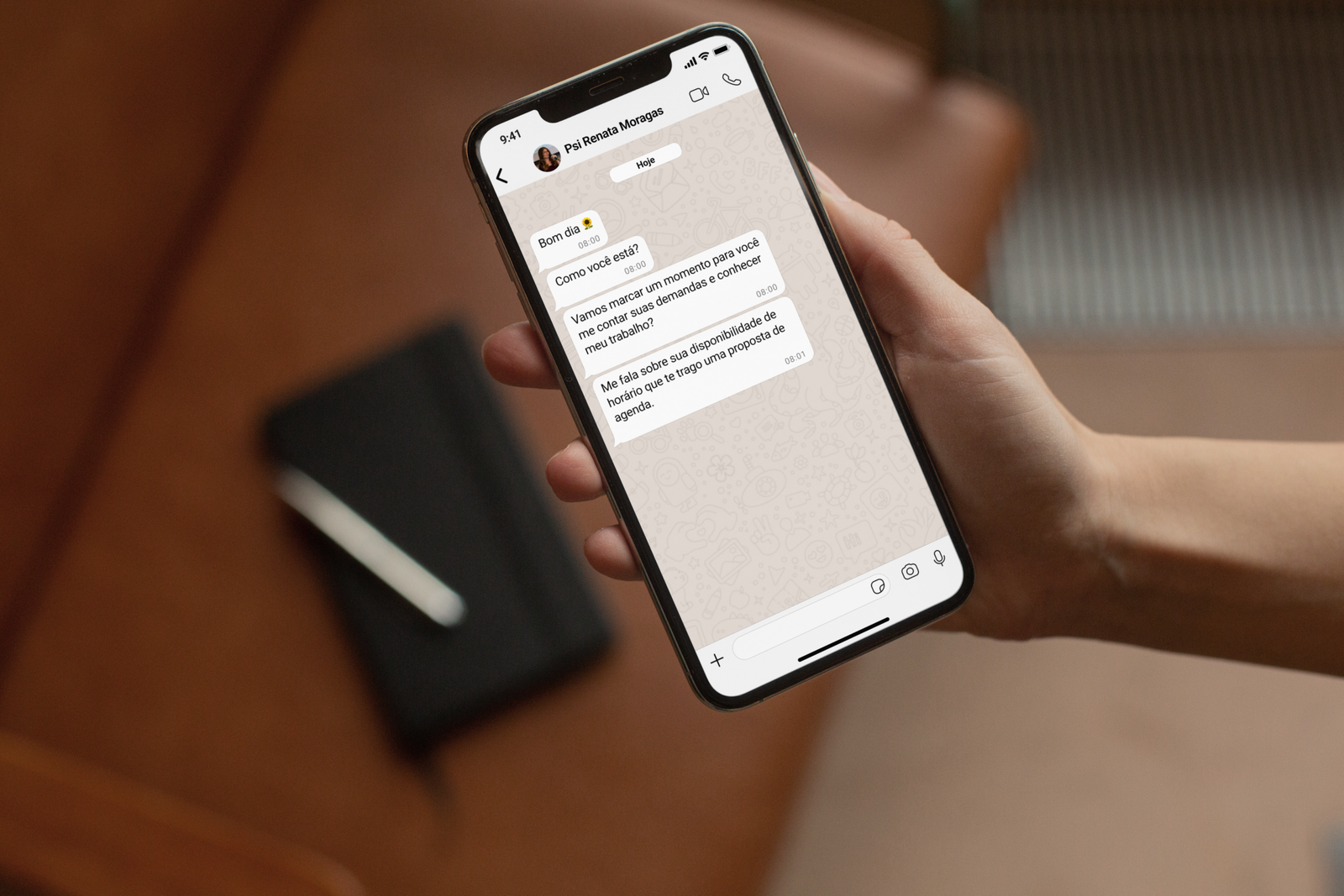 WhatsApp Chat - Mockup